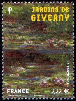 timbre N° 4480, Jardins de France - Jardins de Giverny Claude Monet