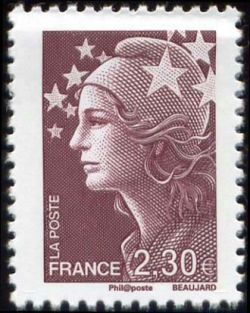 timbre N° 4478, Marianne de Beaujard