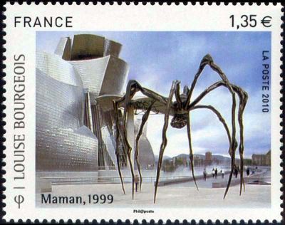 timbre N° 4492, sculpture de Louise Bourgeois