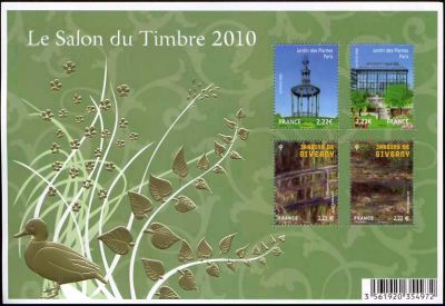 timbre N° 130, Jardin de France