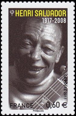  Artistes de la chanson <br>Henri Salvador (1917-2008), né à Cayenne en Guyane