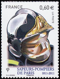 timbre N° 4591, Sapeurs pompiers de Paris