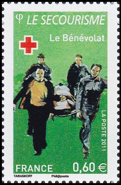 timbre N° 4621, Croix rouge française