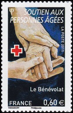 timbre N° 4622, Croix rouge française