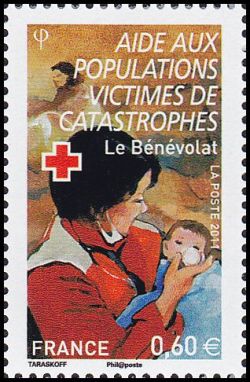 timbre N° 4625, Croix rouge française