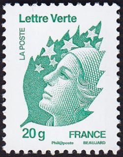 timbre N° 4593, Marianne de Beaujard