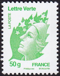 timbre N° 4594, Marianne de Beaujard