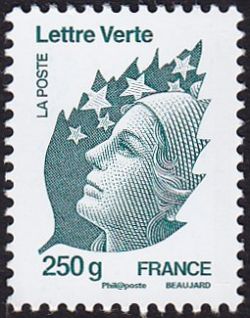 Marianne de Beaujard <br>Lettre verte 250g