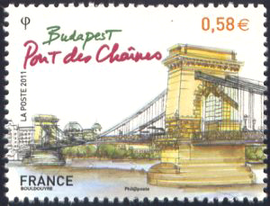  Capitales européennes Budapest <br>Le Pont des chaînes