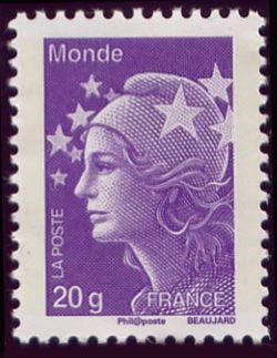 timbre N° 4617, Marianne et l'Europe
