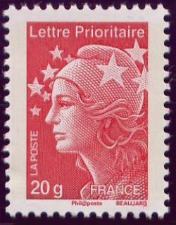 timbre N° 4615, Marianne et l'Europe