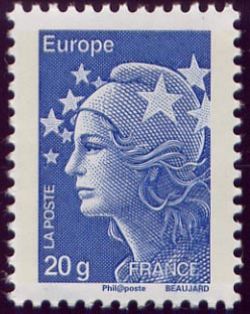 timbre N° 4616, Marianne et l'Europe