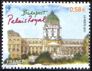 timbre N° 4540, Capitales européennes Budapest - Le Palais royal