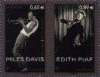  Edith Piaf (1915-1963) et Miles Davis (1926-1991) 