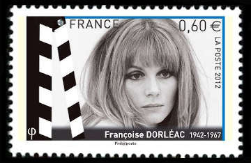 timbre N° 4690, Les acteurs de cinéma, Françoise Dorléac