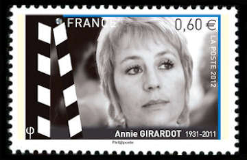 timbre N° 4695, Les acteurs de cinéma, Annie Girardot