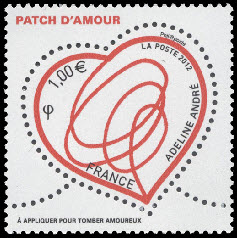  Patch d'amour <br>Saint Valentin d'Adeline André, créatrice de mode