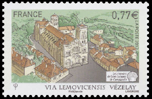 timbre N° 4642, Les chemins de Saint-Jacques-de-Compostelle