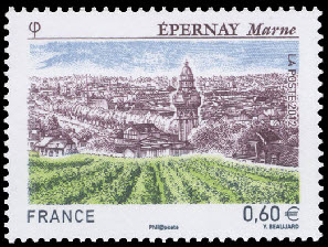 timbre N° 4645, Epernay (Marne)