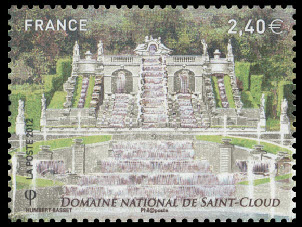timbre N° 4663, Jardins de France, Domaine National de Saint-Cloud