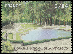 timbre N° 4664, Jardins de France, Domaine National de Saint-Cloud