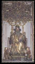 timbre N° 4677, 500ème anniversaire du retable d'Issenheim