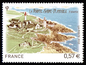 timbre N° 4679, La pointe de saint-Mathieu (Finistère)