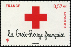 timbre N° 4701, La croix rouge française