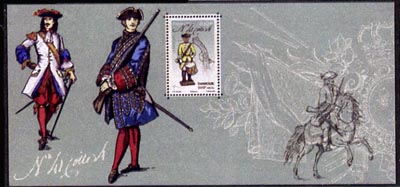 timbre N° 72, Les soldats de plomb