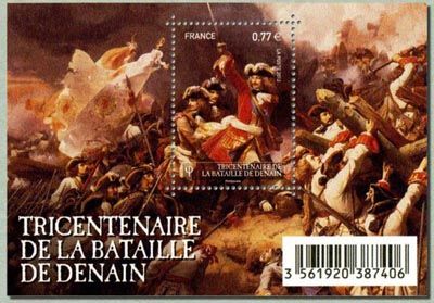 timbre N° F4660, Tricentenaire de la bataille de Denain