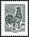 La Vème république au fil du timbre, Coq de Decaris 