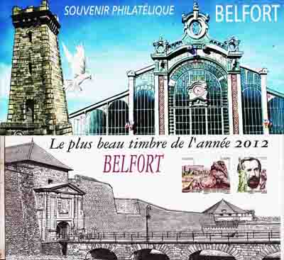 timbre Bloc souvenir N° 89, Le plus beau timbre de l'année 2012