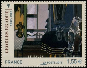timbre N° 4800, Georges Braque (1882-1963) - Le salon