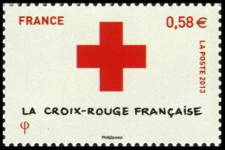 timbre N° 4821, Au profit de la Croix-Rouge