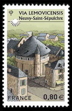 timbre N° 4725, Les chemins de Saint jacques de Compostelle