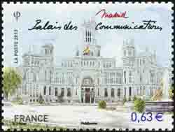 timbre N° 4732, Capitales européennes Madrid Espagne