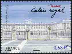 timbre N° 4733, Capitales européennes Madrid Espagne, Palais royal