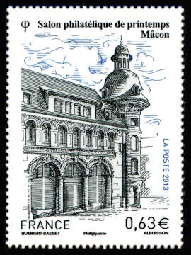 timbre N° 4736, Salon philatélique de Mâcon