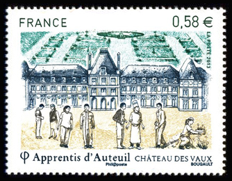 timbre N° 4738, Les apprentis d'Auteuil