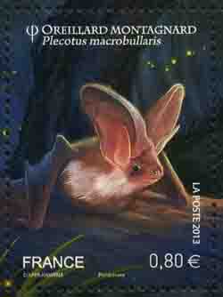 timbre N° 4741, Les chauves-souris