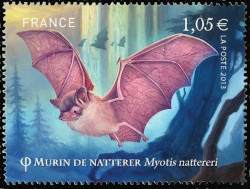 timbre N° 4742, Les chauves-souris