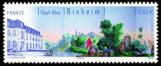 timbre N° 4744, Rixheim (Haut-Rhin)