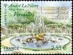 timbre N° 4751, Jardins de France André Le Nôtre 1613-1700