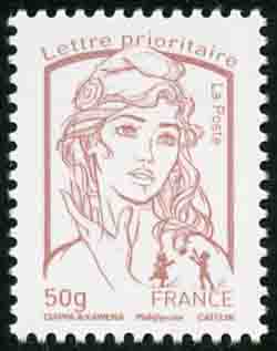timbre N° 4771, Marianne de Ciappa et Kawena