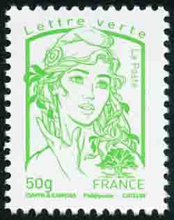 timbre N° 4775, Marianne de Ciappa et Kawena