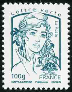 timbre N° 4776, Marianne de Ciappa et Kawena