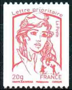 timbre N° 4779, Marianne de Ciappa et Kawena