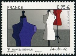  Émission commune France / Singapour <br>La Mode