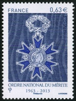 timbre N° 4830, Ordre national du mérite