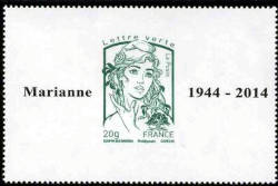 timbre N° 4774B, Marianne de Ciappa et Kawena Grand format